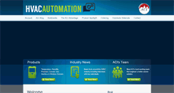 Desktop Screenshot of hvacautomation.com